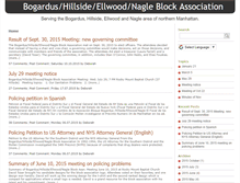 Tablet Screenshot of bogardusblockassociation.org